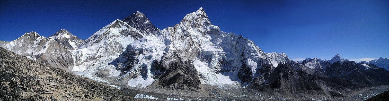 Top of the world Mt. Everest Expedition the highest mountains on the Earth